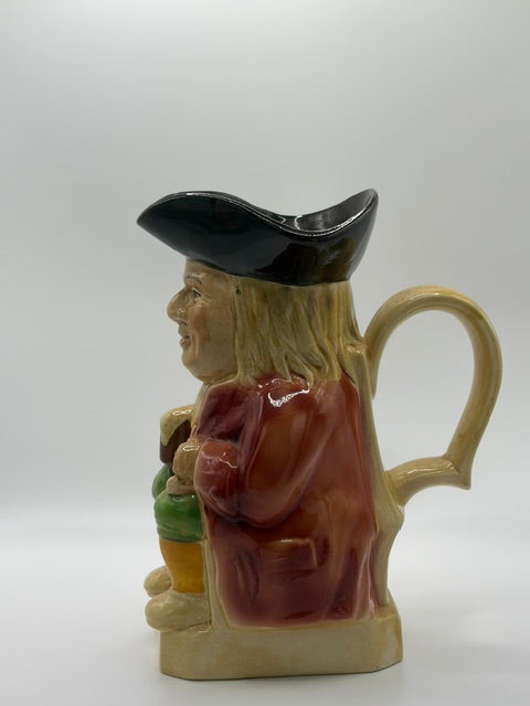 Antique Toby Jug By Wood & Sons, 7"