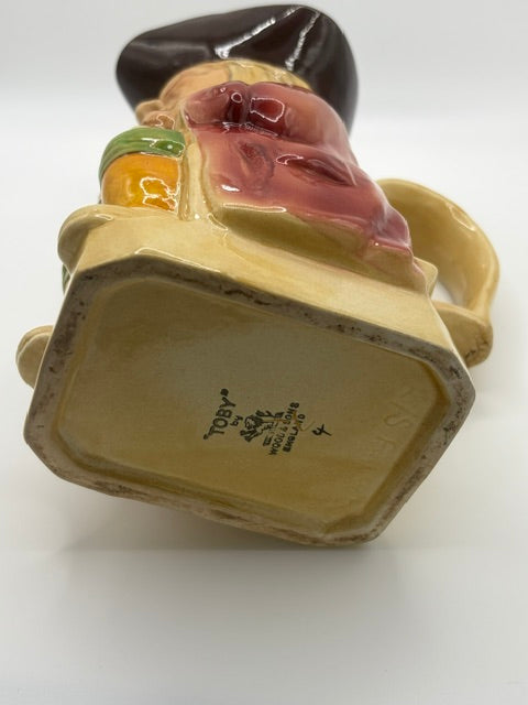 Antique Toby Jug By Wood & Sons, 7"
