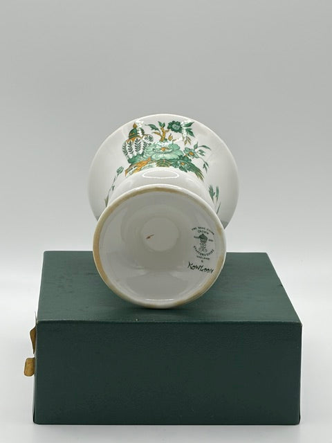 Crown Staffordshire Bone China Kowloon Grecian Vase in Original Box 4"