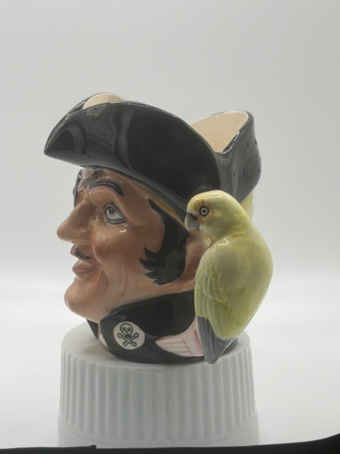 1960 Lego Pirate 969 Character Mug with Yellow Parrot 4"