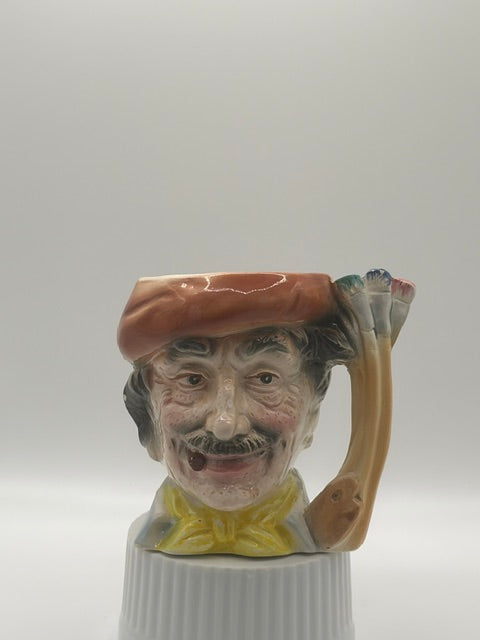 Vintage Painter Character Mug 4"