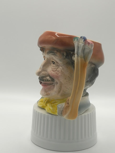 Vintage Painter Character Mug 4"