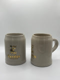 Vintage Carolus Doppelbock Half Liter Beer Stein Mugs