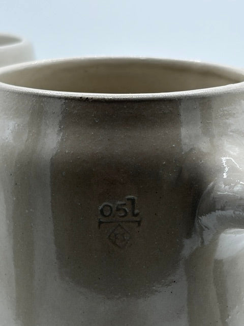 Vintage Carolus Doppelbock Half Liter Beer Stein Mugs